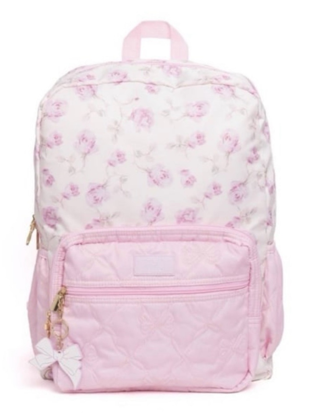 LoveShack Fancy x Target Yoobi Ribbon Rosa Backpack Sterling Dusk